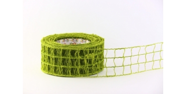 WOVEN RIBBON - JUTE DECO MESH (NET) 5cm, 10cm/10m