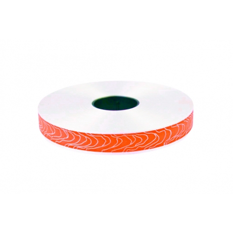 BEDRUCKTES POLYBAND MIT "BAUMRINDE" MUSTER 2cm, 3cm/100m