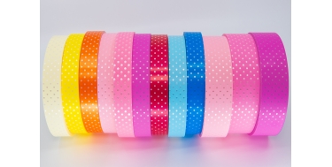 PP PRINTED RIBBON WITH "DOTS" PATTERN 2cm, 3cm/100m