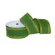 WOVEN RIBBON "SASH WITH ORNAMENT" 4cm, 6cm/10m