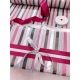 DECORATIVE CORRUGATED WRAPPING PAPER WITH "STRIPES" PATTERN 50cm/10m