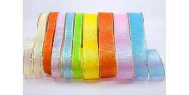 GEWEBTES BAND "OPAL" 2cm, 4cm/10m