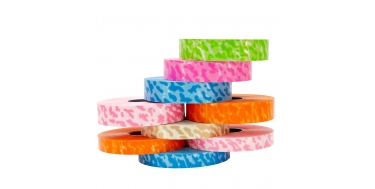 PP PRINTED RIBBON WITH "CAMOUFLAGE" PATTERN 2cm, 3cm/100m