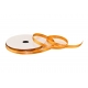 SATINBAND MIT GOLDFÄDEN 0,6cm, 1cm, 1,9cm/11yd