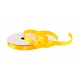 SATINBAND MIT GOLDFÄDEN 0,6cm, 1cm, 1,9cm/11yd