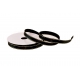 SATINBAND MIT GOLDFÄDEN 0,6cm, 1cm, 1,9cm/11yd