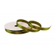 SATINBAND MIT GOLDFÄDEN 0,6cm, 1cm, 1,9cm/11yd