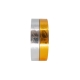 METALLIC POLYBAND MIT "GIRLANDE" MUSTER 2cm/50yd