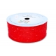 GEWEBTES GITTERBAND - NETZ "SNOW" 5cm/10m