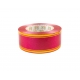 PP RIBBON WITH 4 GOLDEN STRIPES "PATTERN 2" 5cm/50yd