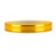 POLYBAND MIT 4 GOLDENEN STREIFEN 2cm, 3cm, 4cm, 5cm/50yd