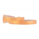 PP RIBBON WITH 4 GOLDEN STRIPES 2cm/50yd