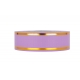 PP RIBBON WITH 2 GOLDEN STRIPES 4cm, 6cm/50yd