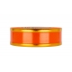 PP RIBBON WITH 2 GOLDEN STRIPES 4cm, 6cm/50yd