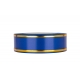 PP RIBBON WITH 2 GOLDEN STRIPES 4cm, 6cm/50yd