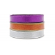 WOVEN METALLIC RIBBON "MIST" 2cm, 4cm/10m