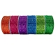 WOVEN METALLIC "STRETCHY" RIBBON 2cm, 5cm, 10cm/10m