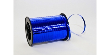 PP METALLIC RIBBON "WITHOUT PATTERN - PLAIN" 0,5cm/500m
