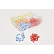 "MINI / SMALL / BIG STAR BOWS - MIX OF COLOURS" - PP LACQURED RIBBON