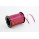 PP RIBBON WITH GOLDEN STRIPE 0,5cm/250yd