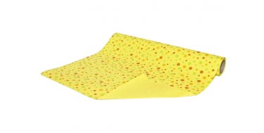 DECORATIVE CORRUGATED WRAPPING PAPER WITH "DOTS" PATTERN 50cm/10m