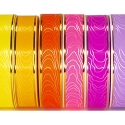 PP ribbons with golden stripe