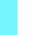 17-3B - turquoise with white